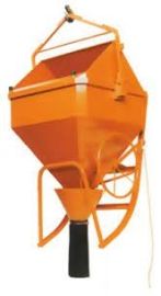 Benne entonnoir a tuyau