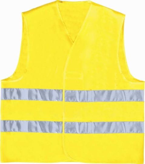 Cartrend 50216 Gilet Ad Alta Visibilità Per Bambini, A V, A Norma EN
