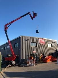 GRUE ARAIGNEE 20M - NACELLE AVEC TREUIL