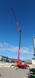 GRUE ARAIGNÉE 33M - NACELLE AVEC TREUIL