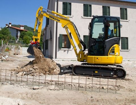 Mini pelle KOMATSU PC35